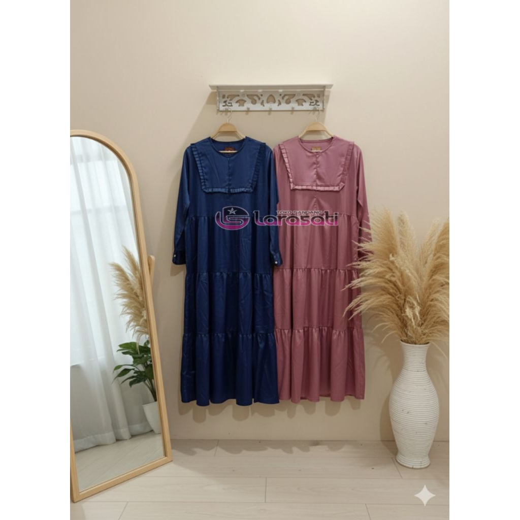 Baju Gamis Anak Perempuan Shine / Baju Gamis Anak Perempuan Tanggung Kekinian