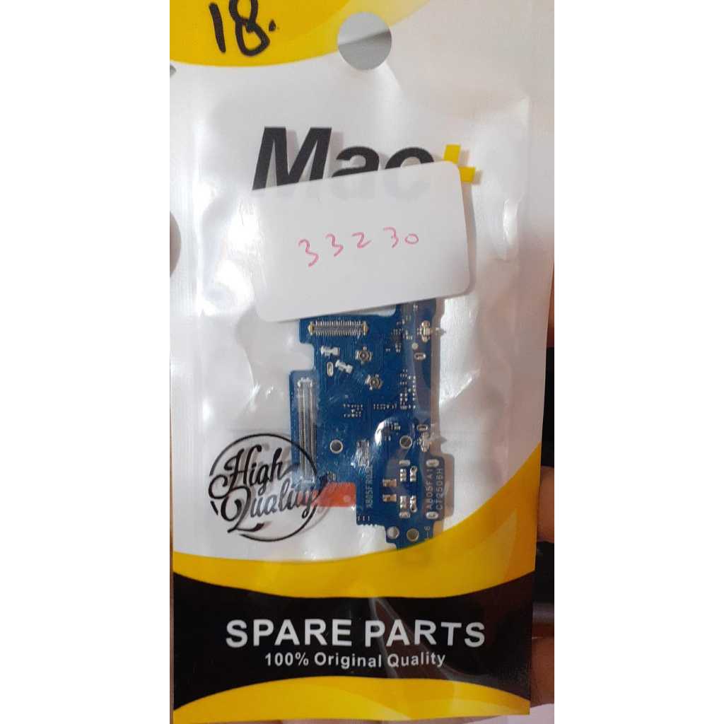 (ORI) BOARD CAS+MIC+CON SIM SAMSUNG A80 A805 A805F +IC (MAC+) FULL IC BOARDCAS ORIGINAL CHARGER KONE