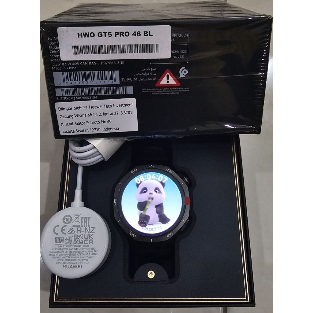 Huawei Watch GT5 Pro 46mm Black Titanium Seken Second