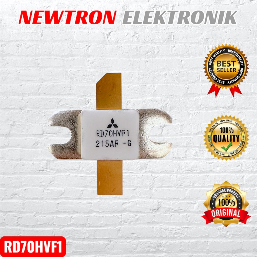 Transistor Final RD70HVF1 Original RD70HVFI Mosfet Power Mitsubishi Compatible Rig ICOM IC-V8000 Yae