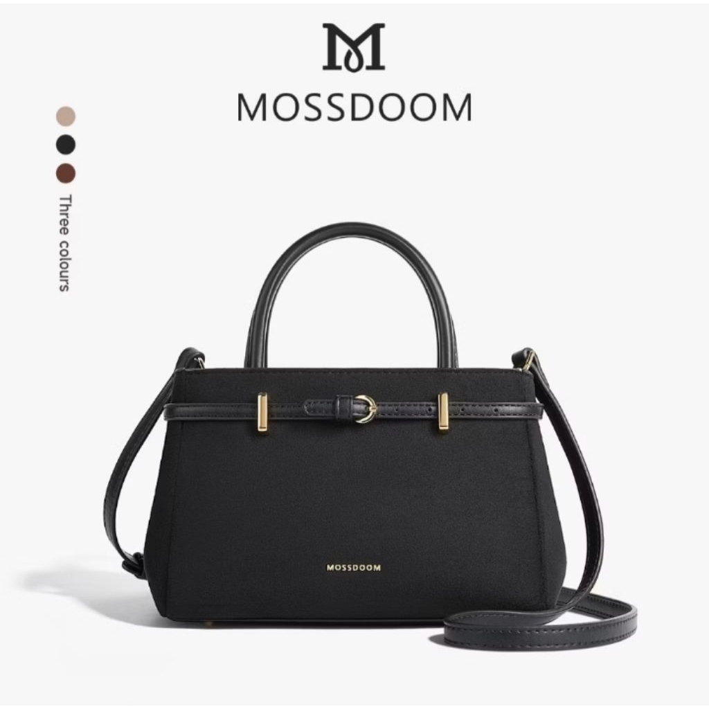 MOSSDOOM>Aurea Bag By Mossdoom Tas Slempang Wanita & Bahu Wanita Handbag Wanita Bahan Suede Waterpro
