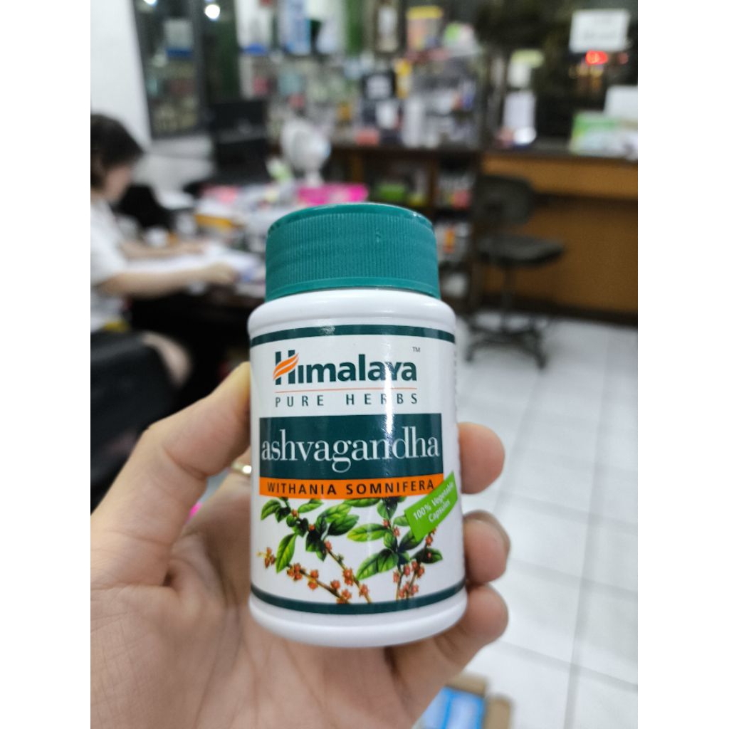 Himalaya ashvagandha botol 60 kapsul