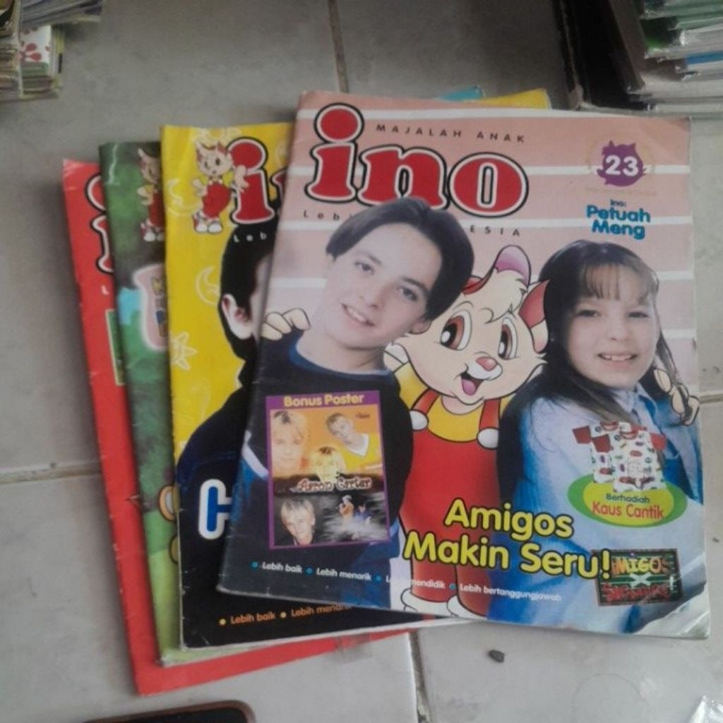 MAJALAH ANAK INO/LEBIH INDONESIA RANDOM JUDUL DAN EDISI