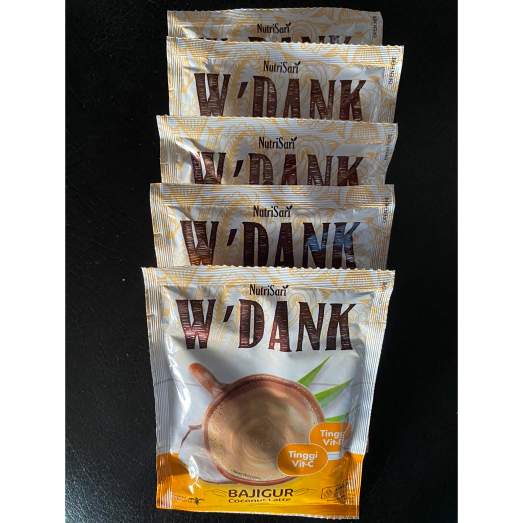 WEDANG BAJIGUR INSTAN by nutrisari isi 5 sachet W’DANK BAJIGUR