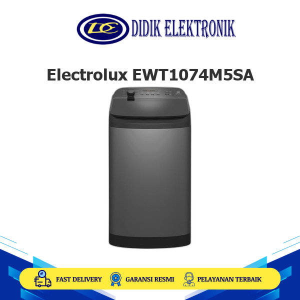 Mesin Cuci Electrolux EWT1074M5SA Top Loading  Child lock UltraMix 10 Kg