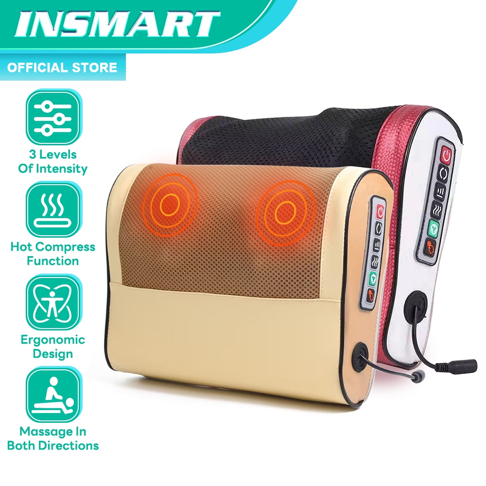 Bantal Pijat Massage Elektrik  Bantal Pijat Leher Punggung Bantal Pijat Elektri Pijat Menguleni untu