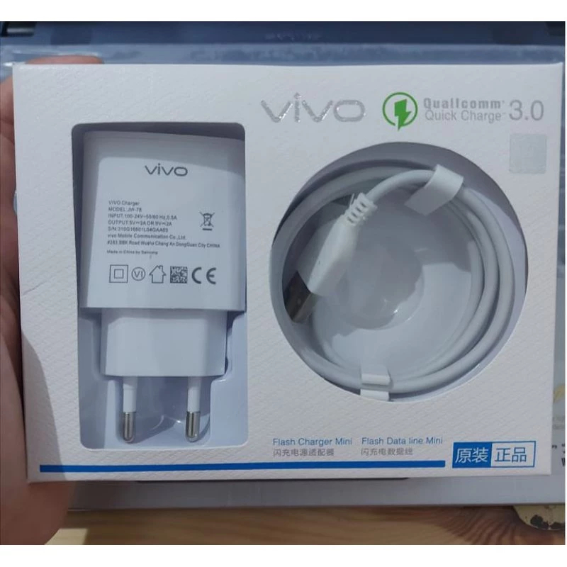 Charger Vivo Flash Charger Mini Charger Vivo Quallcomm 3.0 Charger Vivo Charger Type C Vivo
