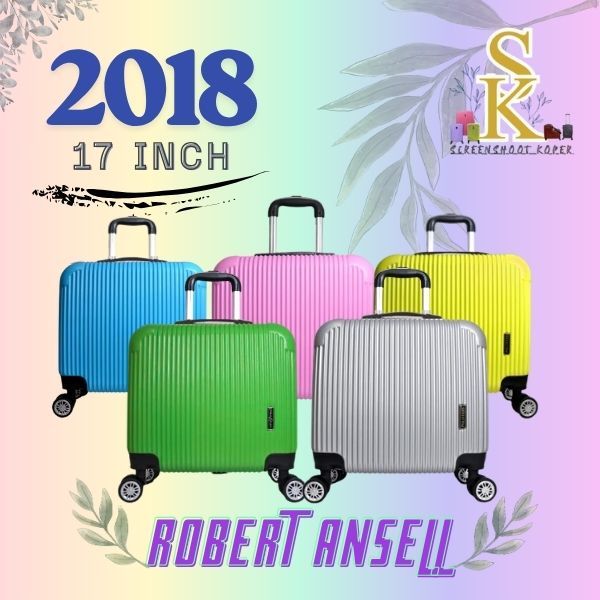 KOPER Tipe 2018 Size 17 Inch Koper Pilot Pramugari Koper Kabin ROBERT ANSELL Koper ABS