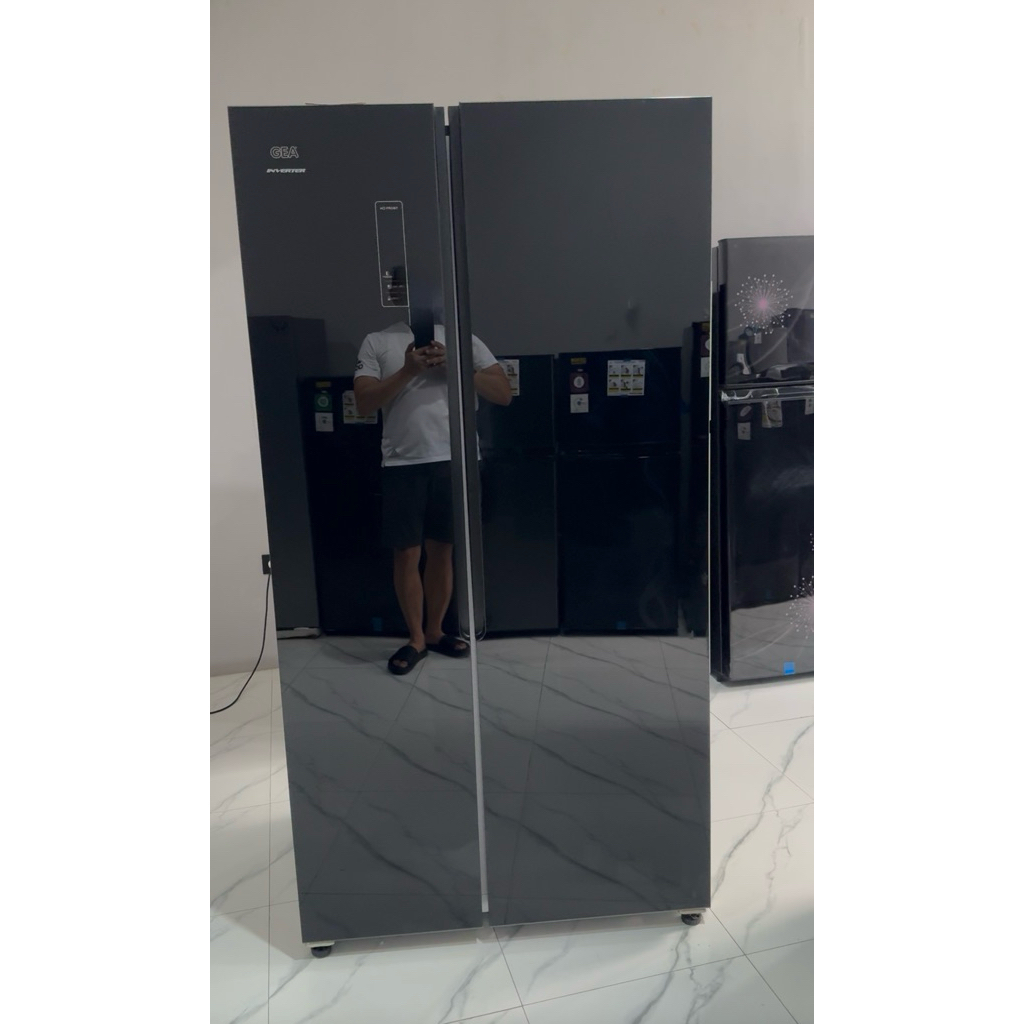 GEA Kulkas Side by Side | Lemari Es 2 Pintu
