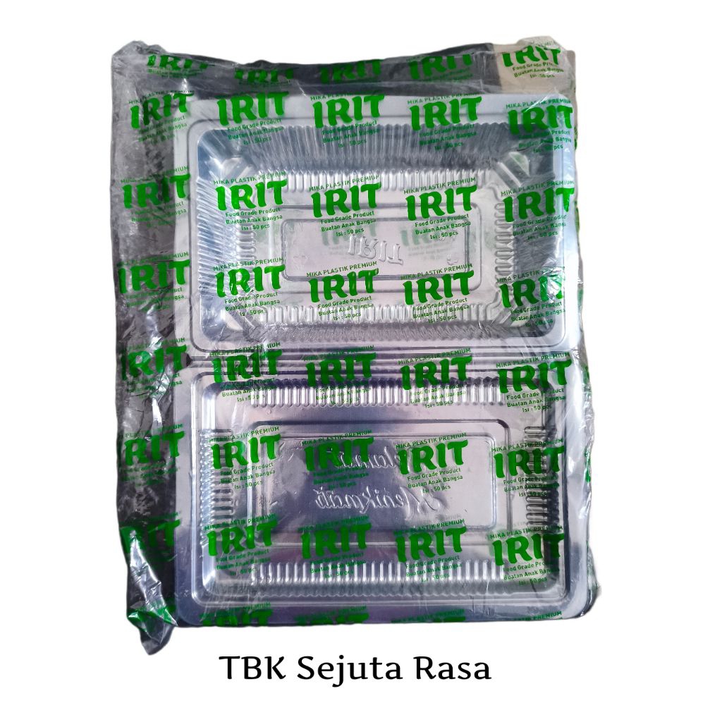 (50pcs) Mika Kue irit 2A | Kotak Nasi irit 2A