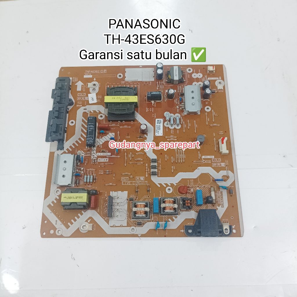 Psu Panasonic TH-43ES630G TH 43ES630G power supply mesin tv regulator