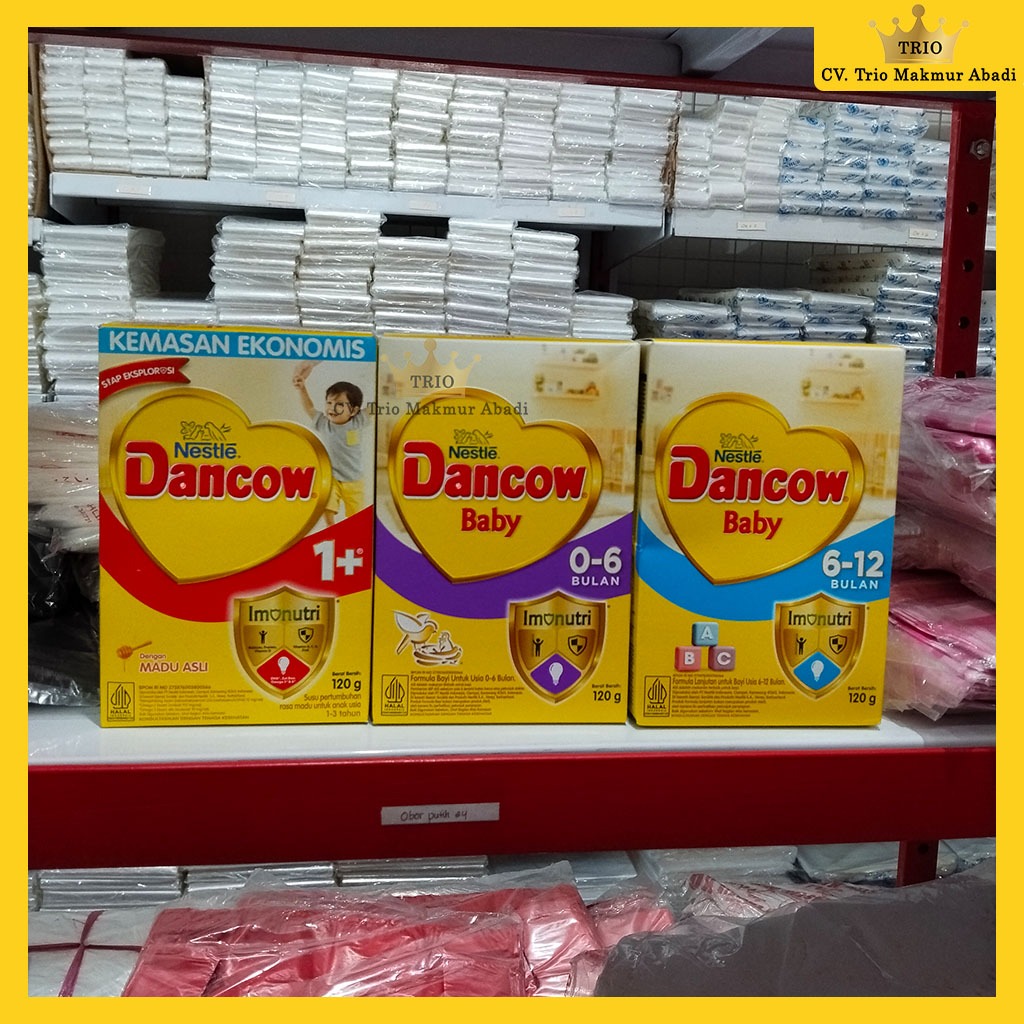Dancow Susu Formula 0-6 bulan / 6-12 bulan / 1+ 120g