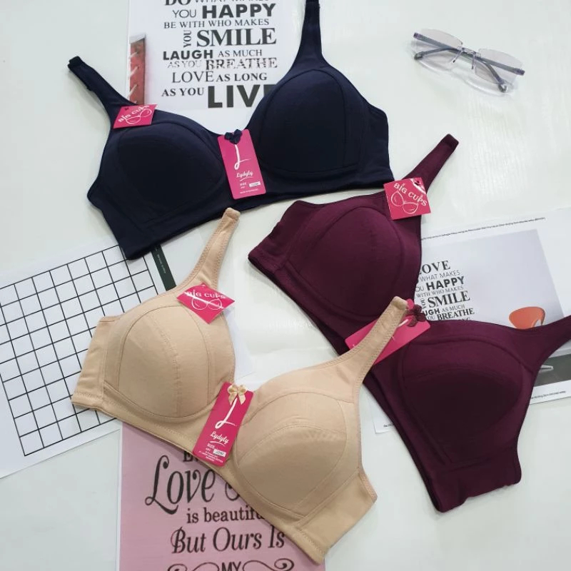 Bh Lydyly L030 Big Cup | Bra Big Cup Tanpa Busa Tanpa Kawat Kait 3 | Bra Lydyly 030