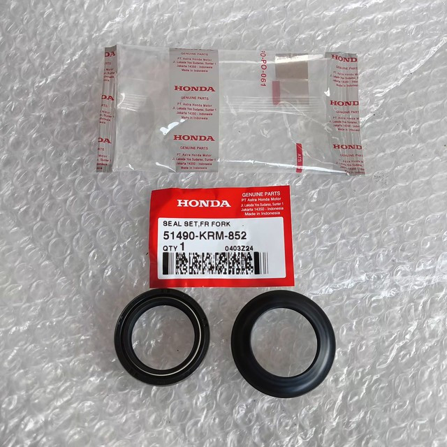 51490-KRM-852 Seal Sock Shock Honda CB150R, CB150 Verza, CBR150R, ADV, PCX, Supra GTR AHM ORI