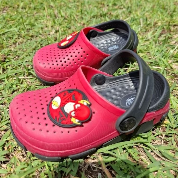 [Preloved] Sandal Anak Laki laki Zandilac Justice League Flash sendal baim cowok