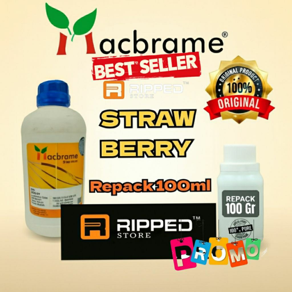 100ML Bibit Parfum Laundry Strawberry || Ori Macbrame