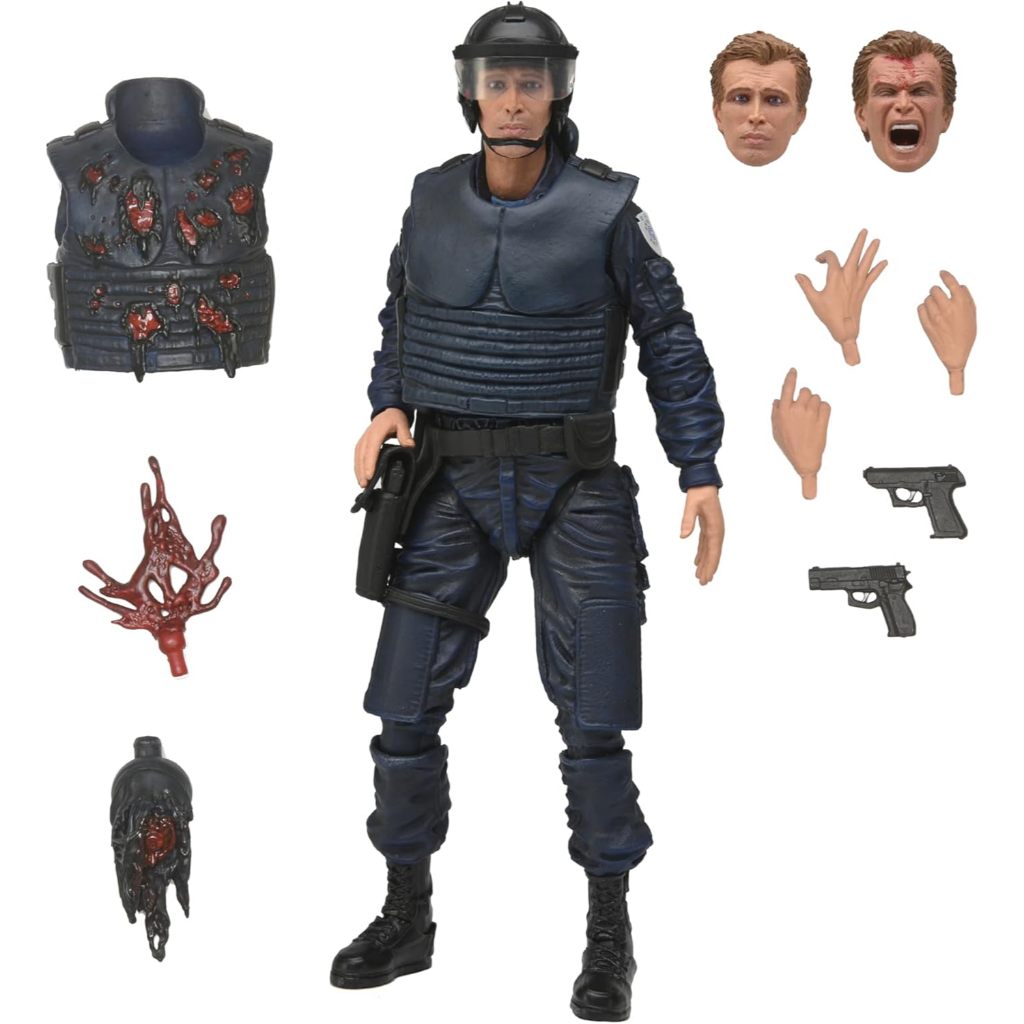 NECA Ultimate Robocop Alex Murphey in OCP Uniform 7-Inch Action Figure with Interchangeable Parts