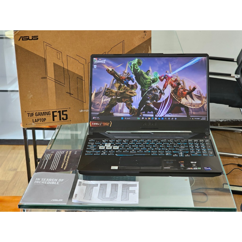 ASUS Tuf Gaming F15 FX506HM intel Core i9 Gen 11 Ram 16 GB SSD 1 TB Nvidia RTX 3060 144 Hz Gaming da