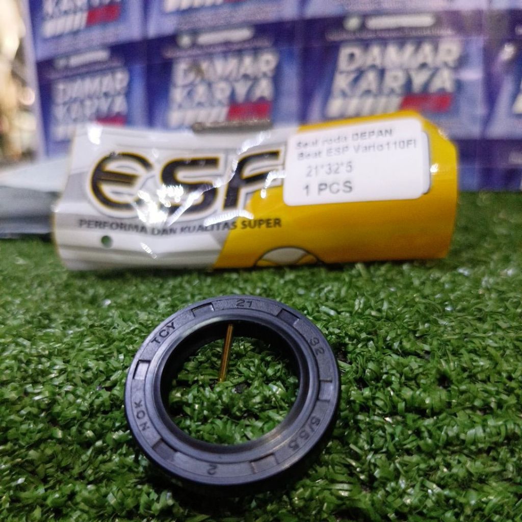 SEAL TUTUP LAHER RODA DEPAN SIL RODA DEPAN BEAT ESP/ SCOOPY ESP / BEAT DELUX VARIO 150(21*32*5) ORIG