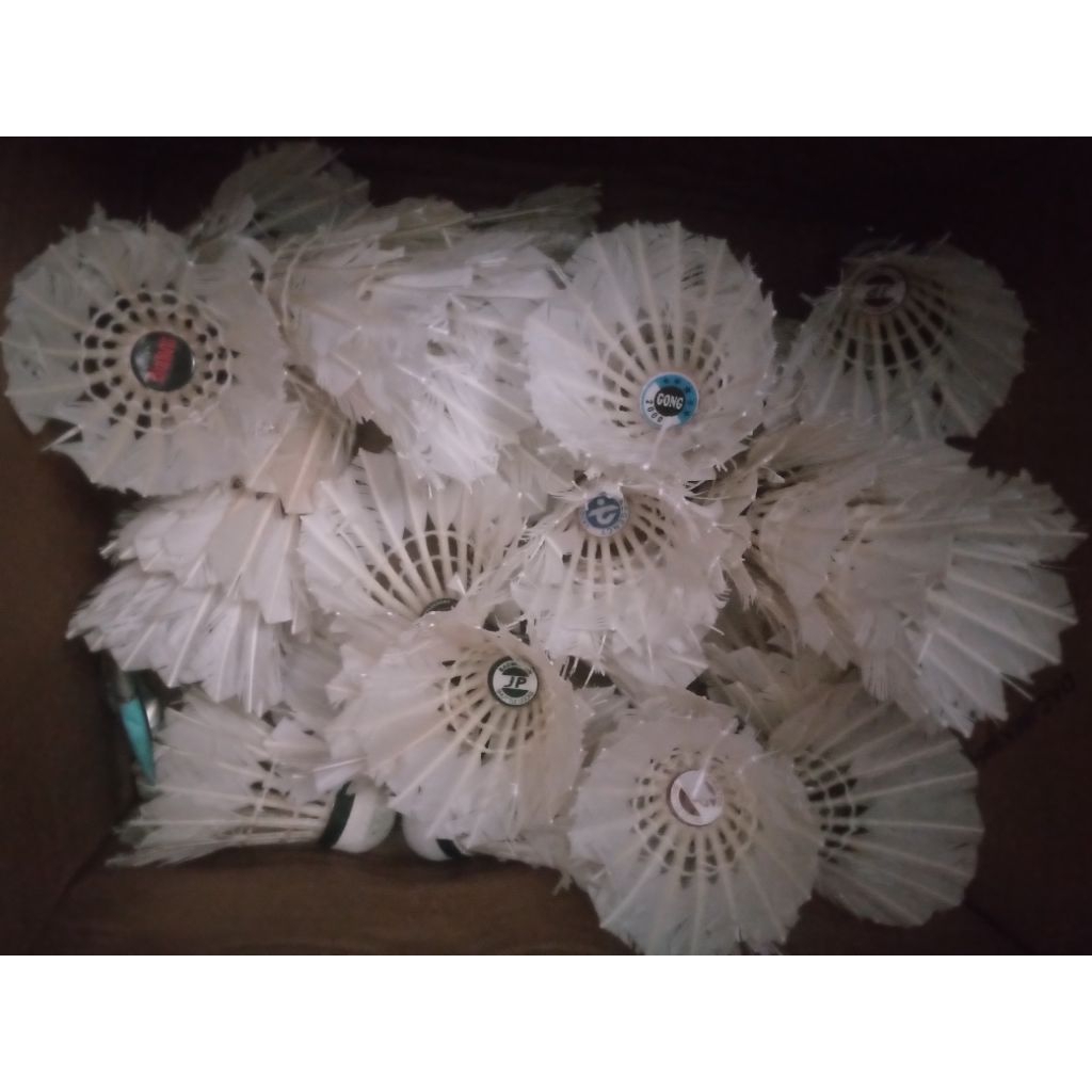 shuttle cock kok bekas turnamen