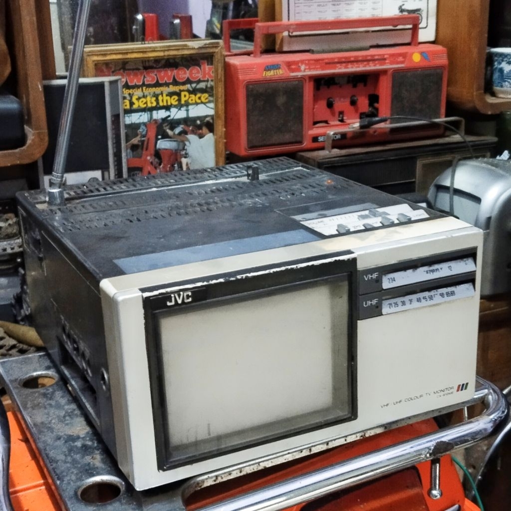 tv mini jadul antik clasic retro off