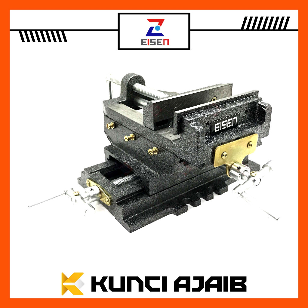 EISEN Catok Cross 6 Inch Ragum - Alat Penjepit Meja Duduk Silang