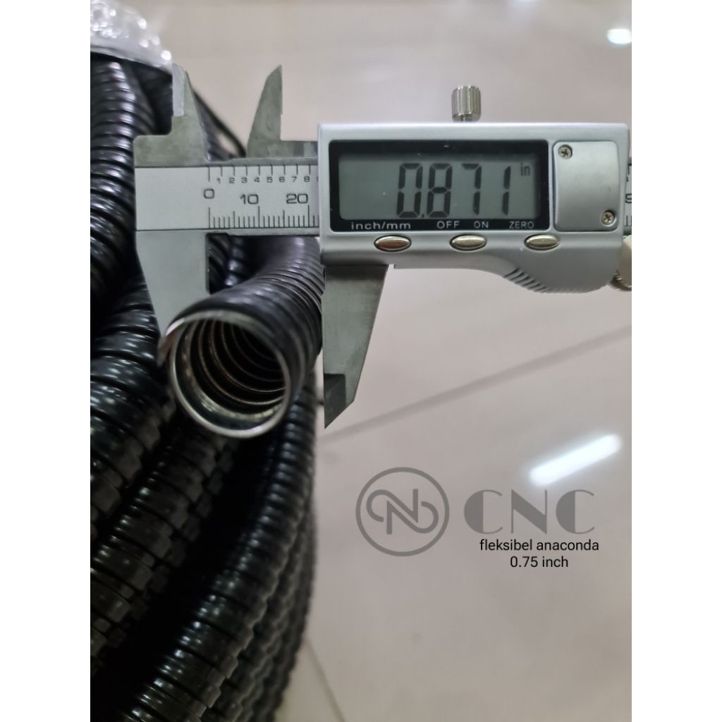 fleksibel metal anaconda/selang spiral anaconda 3/4 inch per meter