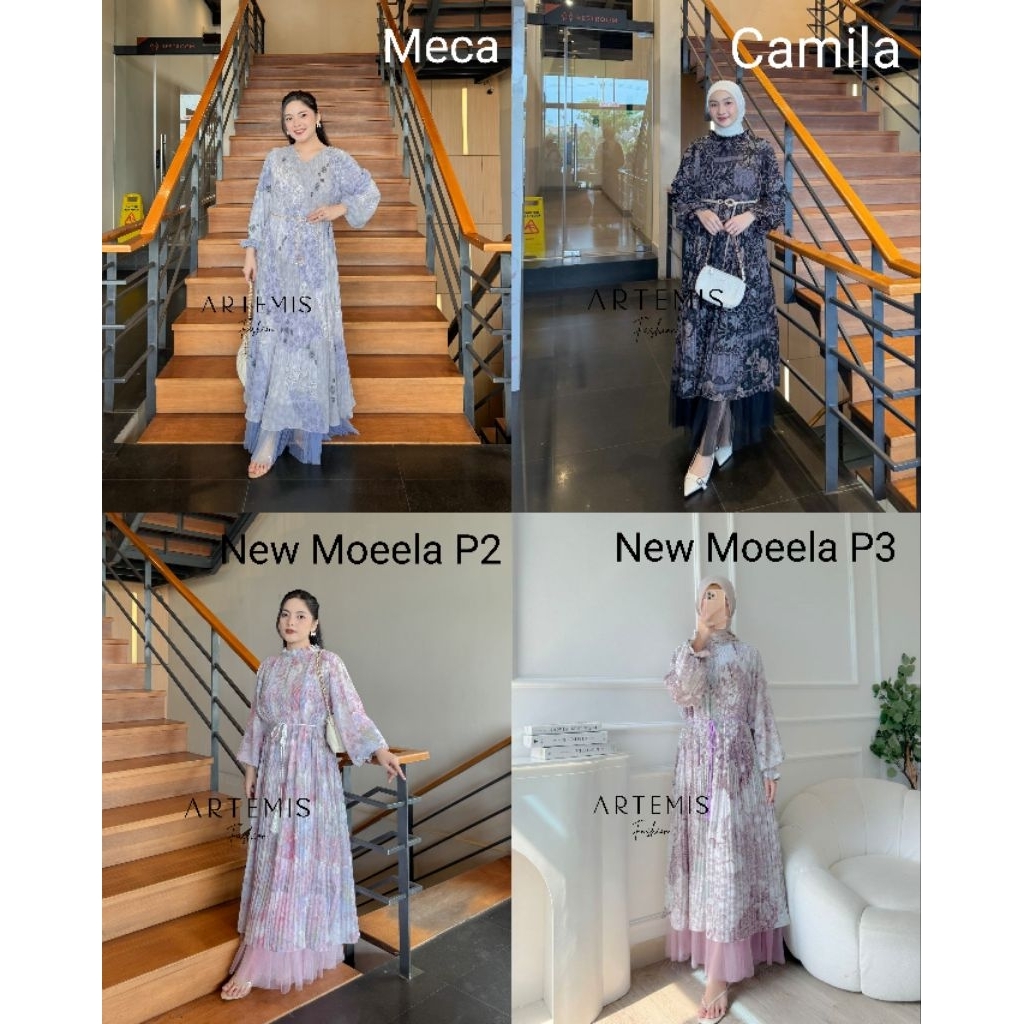 ARTEMIS FASHION -  VILOSA CAMILA MECA NEW MOELA  DRESS CERUTY