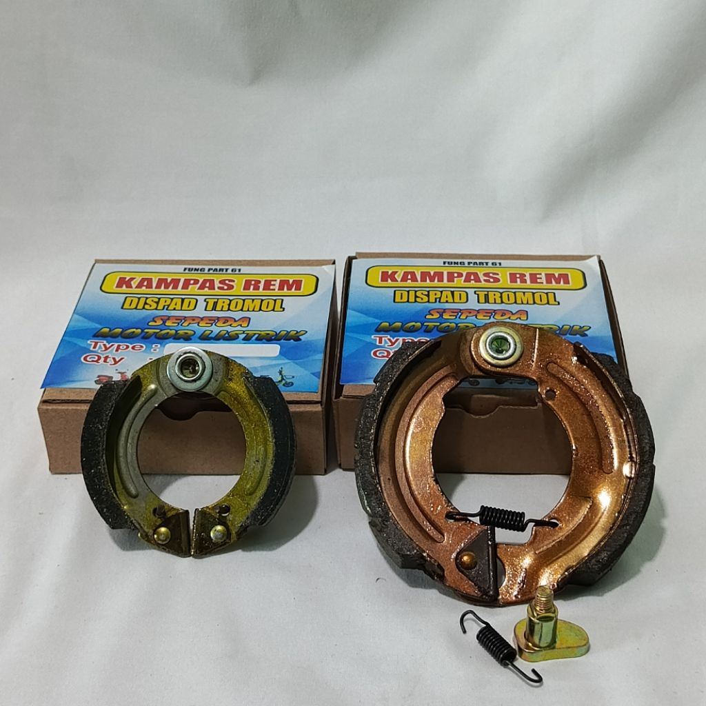 KAMPAS REM DEPAN BELAKANG SEPEDA LISTRIK SELIS NURI (SEPAKET)