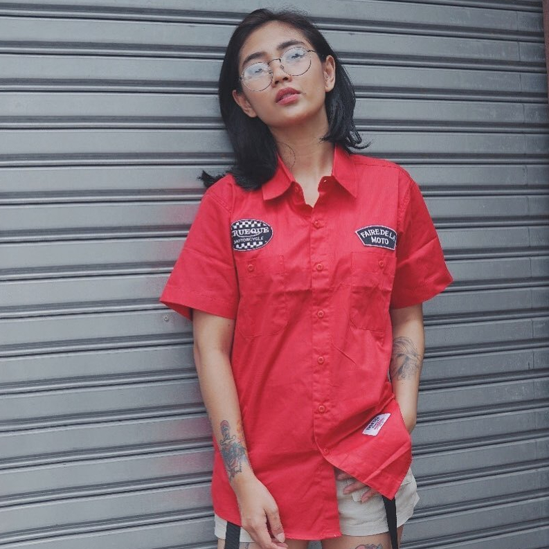 TRQ MOTORCYCLE Kemeja Workshirt TWK-05