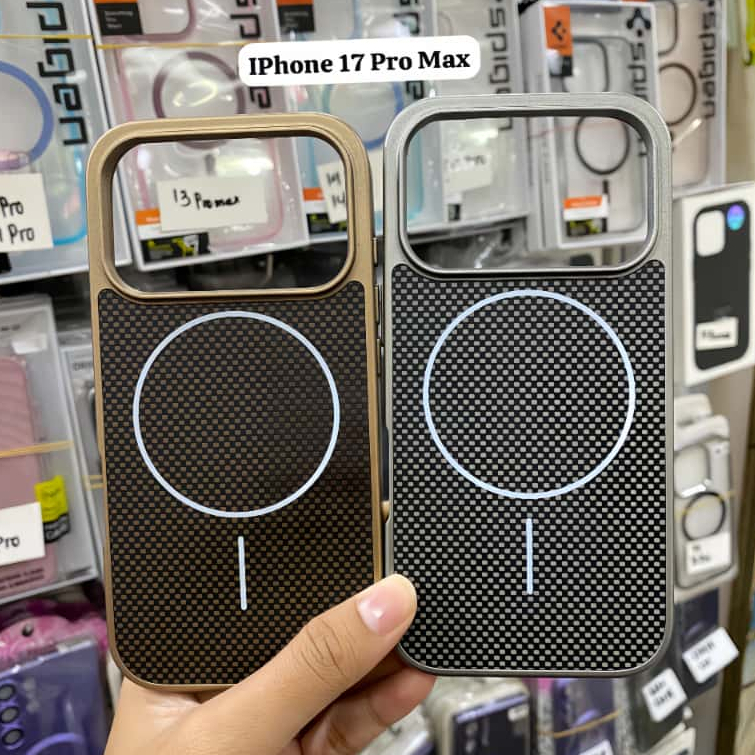 Softcase Carbon Likgus Magsafe  iPhone 17 17 Pro 17 Pro Max 17 ProMax 17 Air Carbon Ultra Hybrid