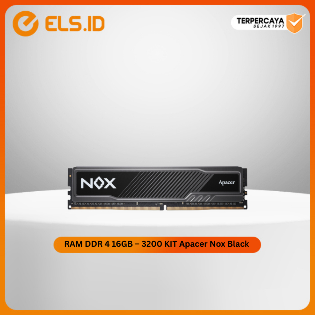 RAM DDR 4 16GB – 3200 KIT Apacer Nox Black