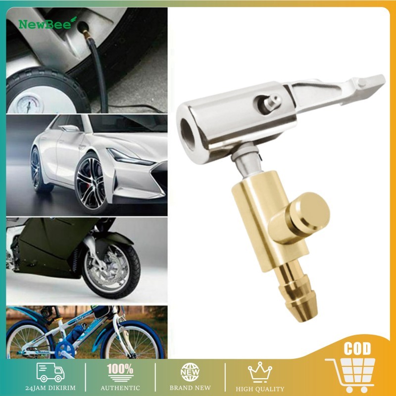 Alat Isi Angin Ban Kepala Kepala Pompa Ban Chuck Pompa Ban Sambungan Pompa Ban Chuck Pump Accessorie