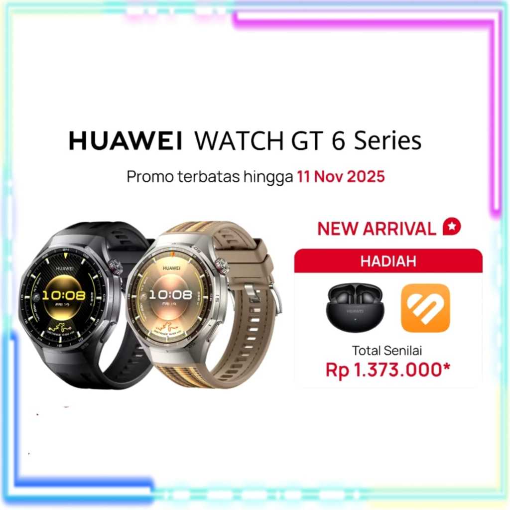 HUAWEI WATCH GT 6 NEW GARANSI RESMI