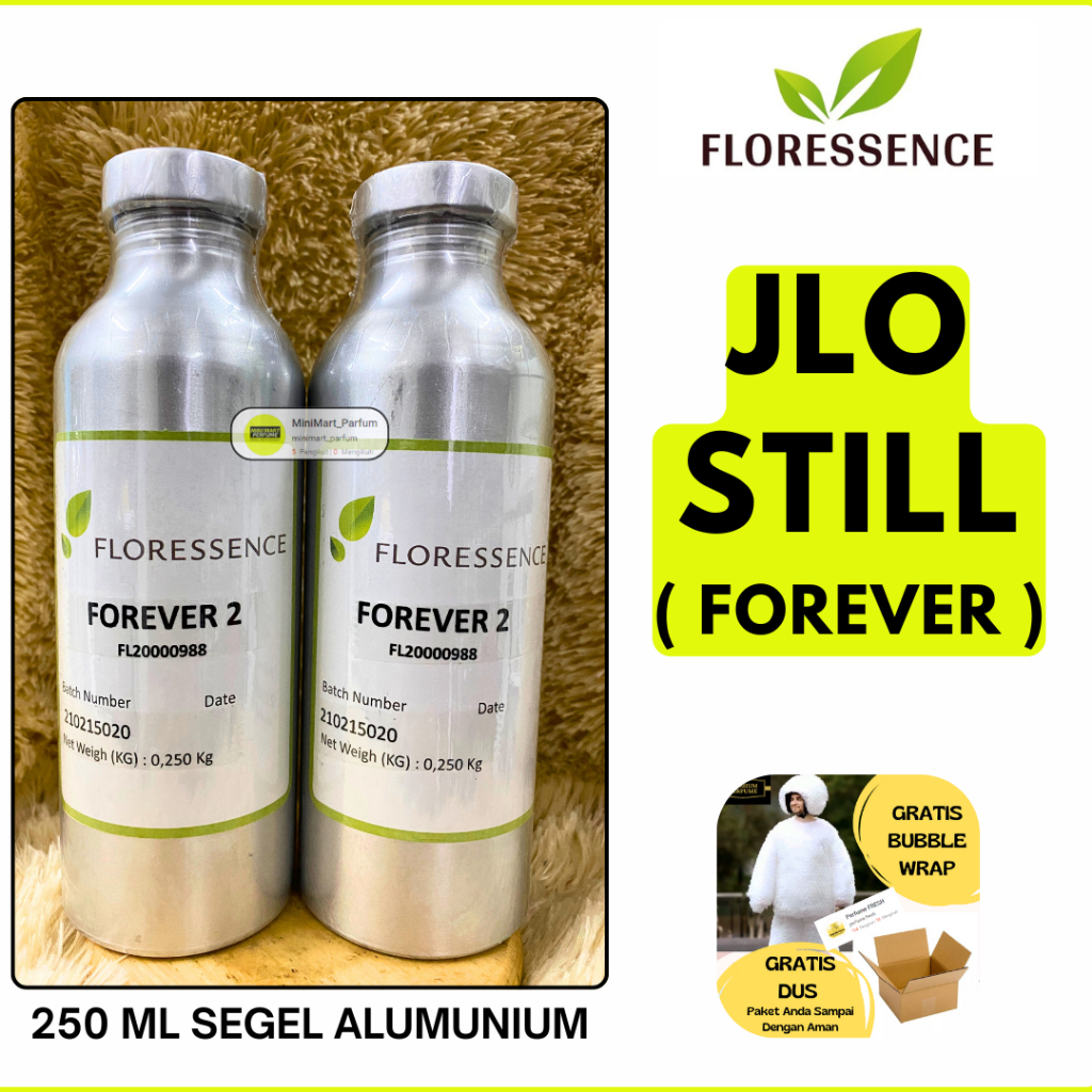 Bibit Parfum JLO STILL 250 ML SEGEL Alumunium FLORESSENCE Forever