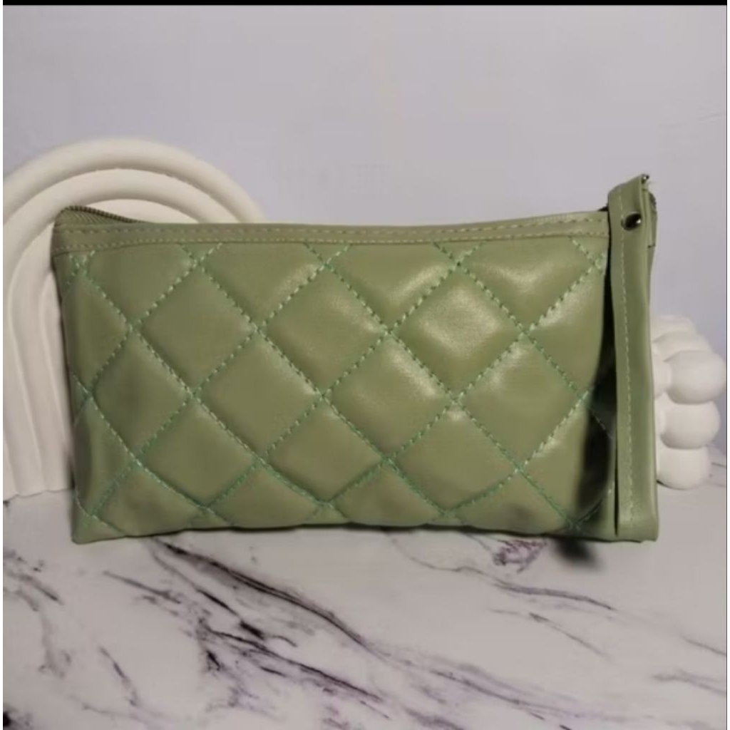 dompet pouch wanita simpel uang hp