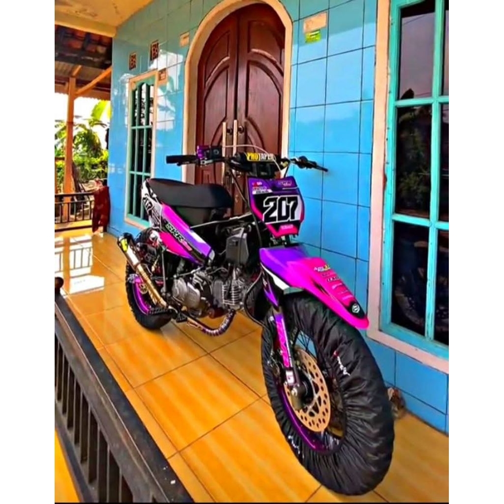 Knalpot norifumi gtx bebek Jupiter Vega Kharisma Supra Revo Blade dll