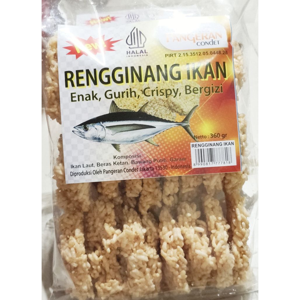 Rengginang ikan