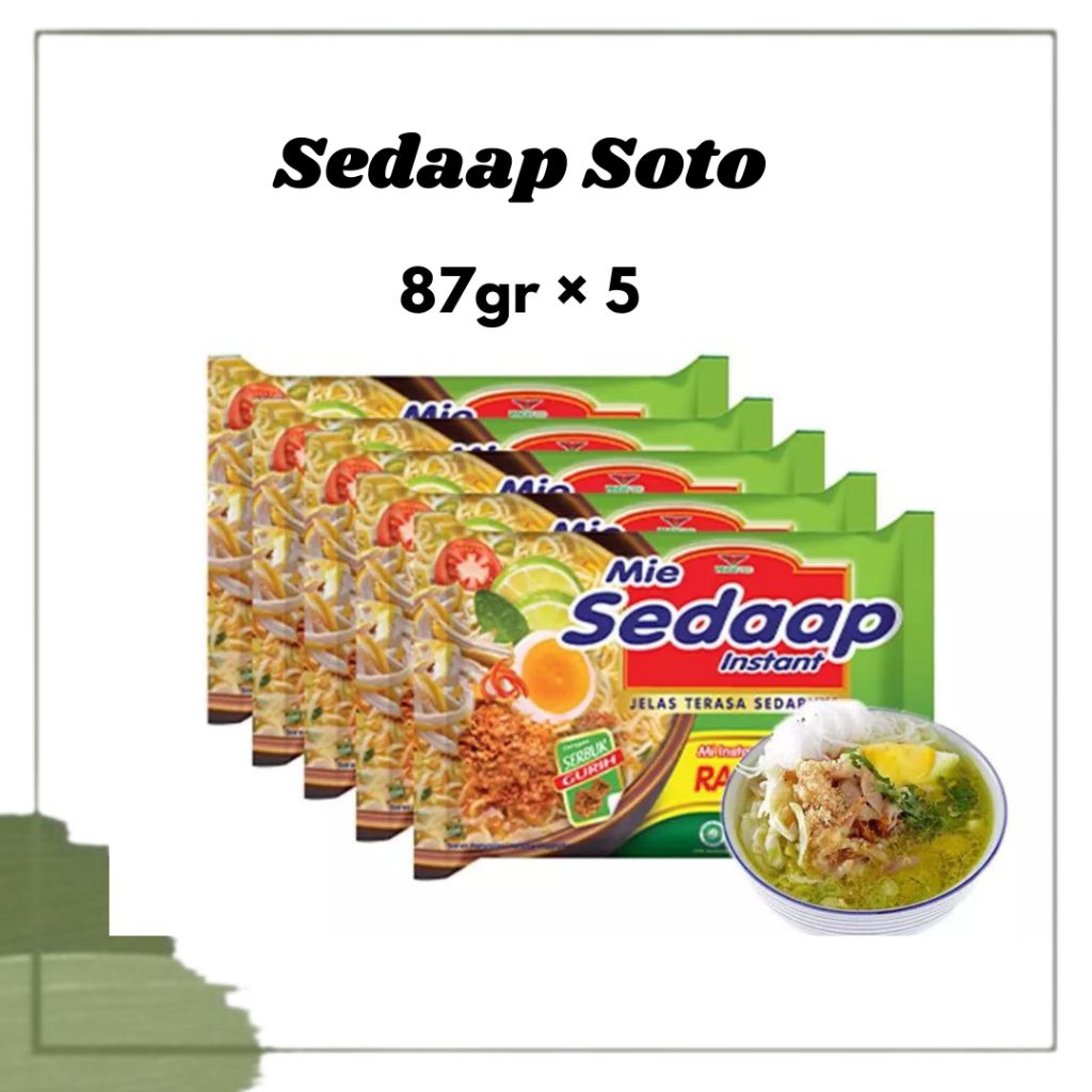 Mie Sedap Soto Isi 5