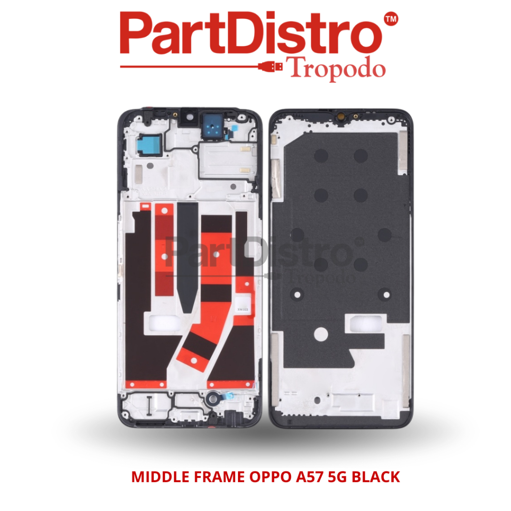 MIDDLE FRAME OPPO A57 5G BLACK
