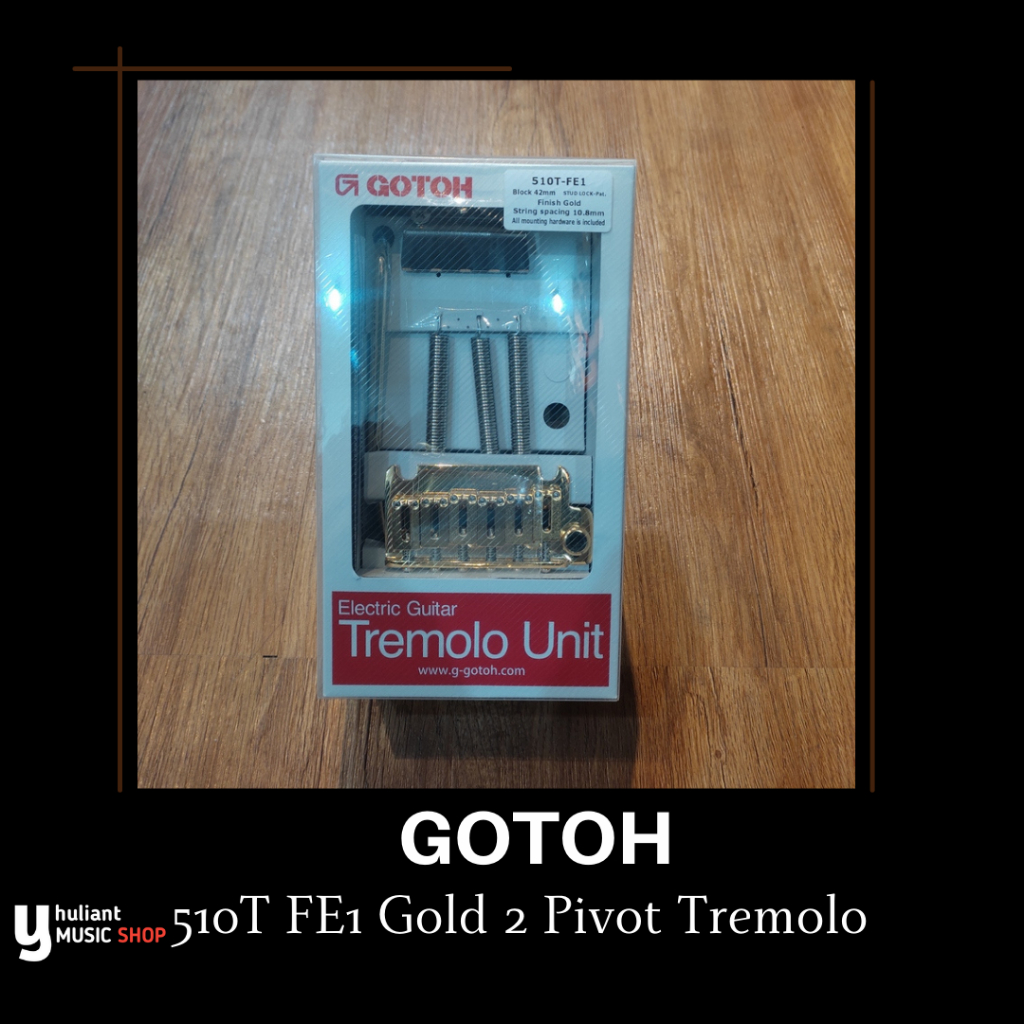 Gotoh 510T-FE1 GG Gold 2 Pivot Tremolo original japan