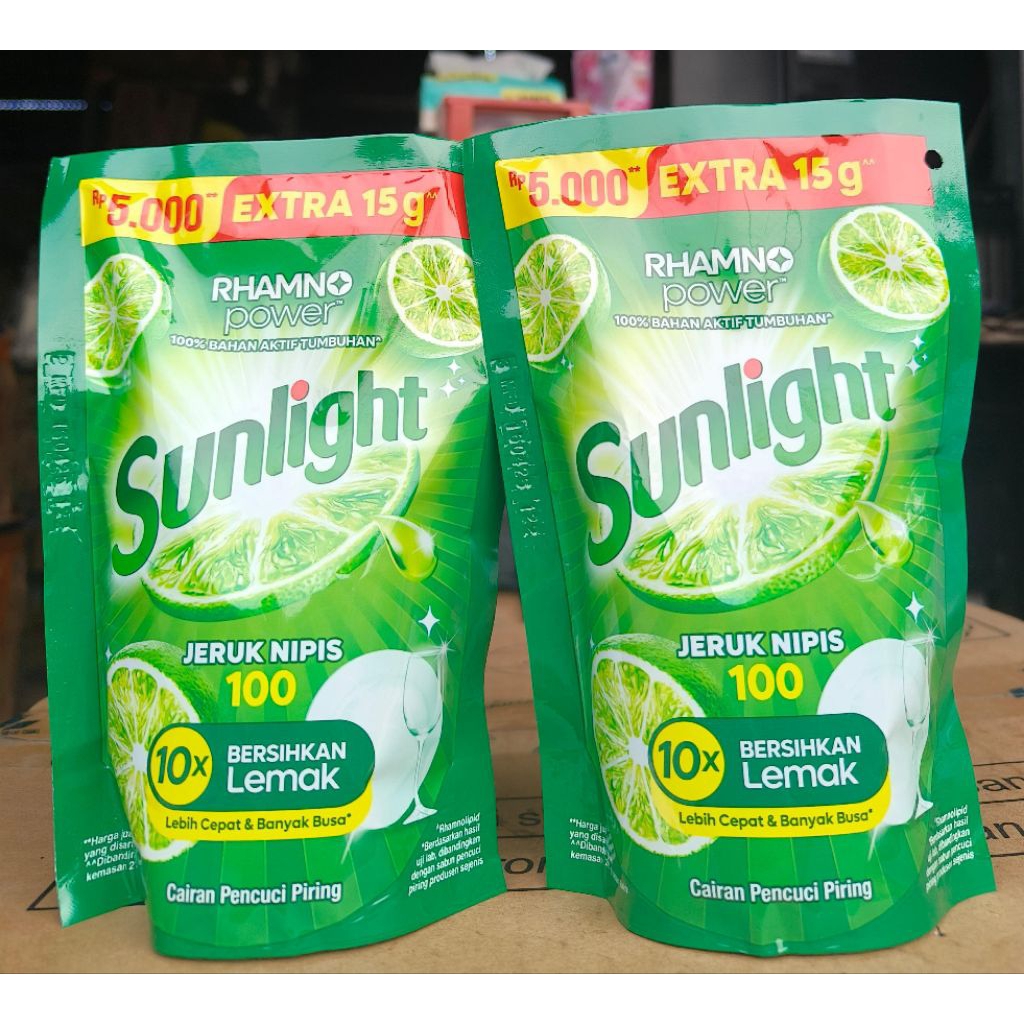 1 Karton Sunlight Pouch 230ml , sunlight kemasan isi ulang