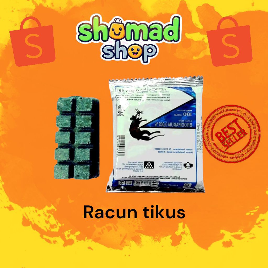 Racun tikus kering/ Racun