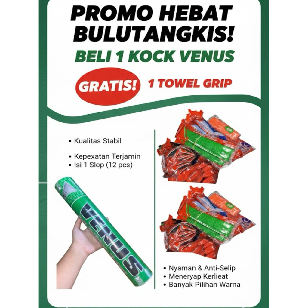 kock venus premium/kok venus/kok badminton/bulutangkis