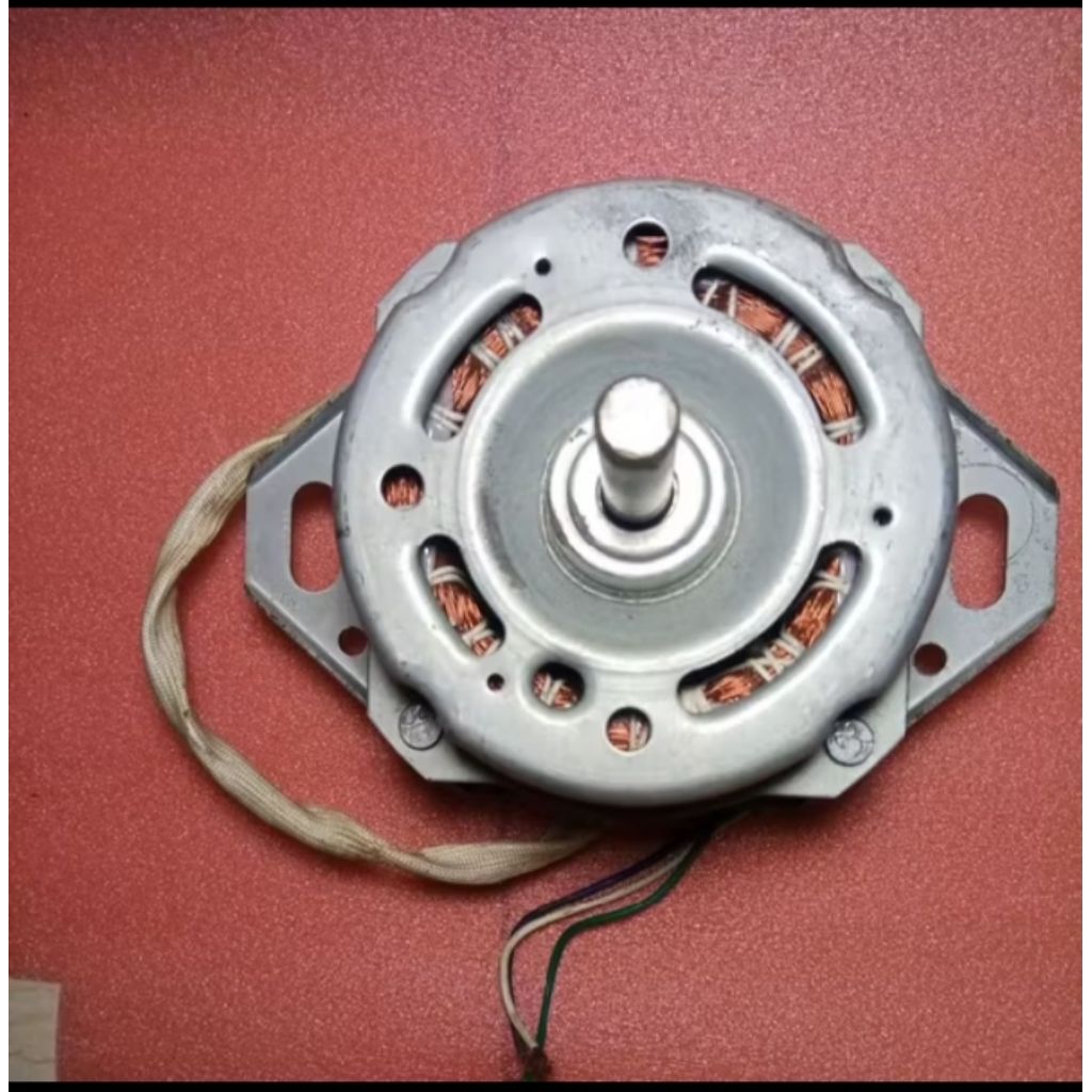 Dinamo mesin cuci 1 tabung original Polytron 2 kaki (XQD-135/ XD 150WASH MOTOR)