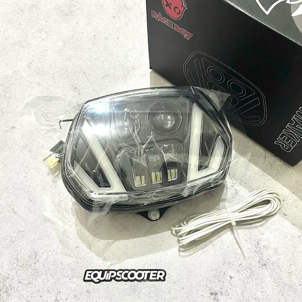 Headlamp daymaker raceboy vespa matic sprint