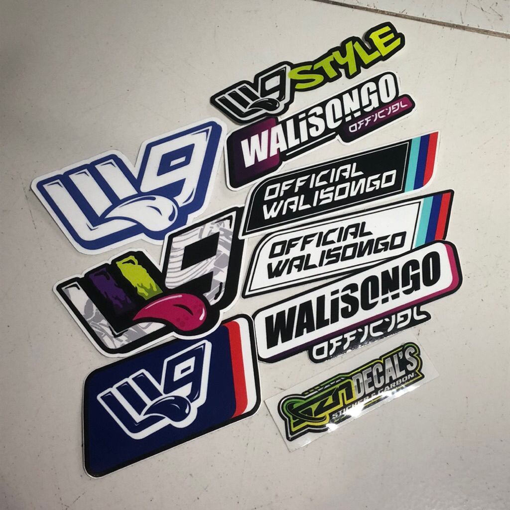 [8pcs] Sticker Pack Walisongo official W9style