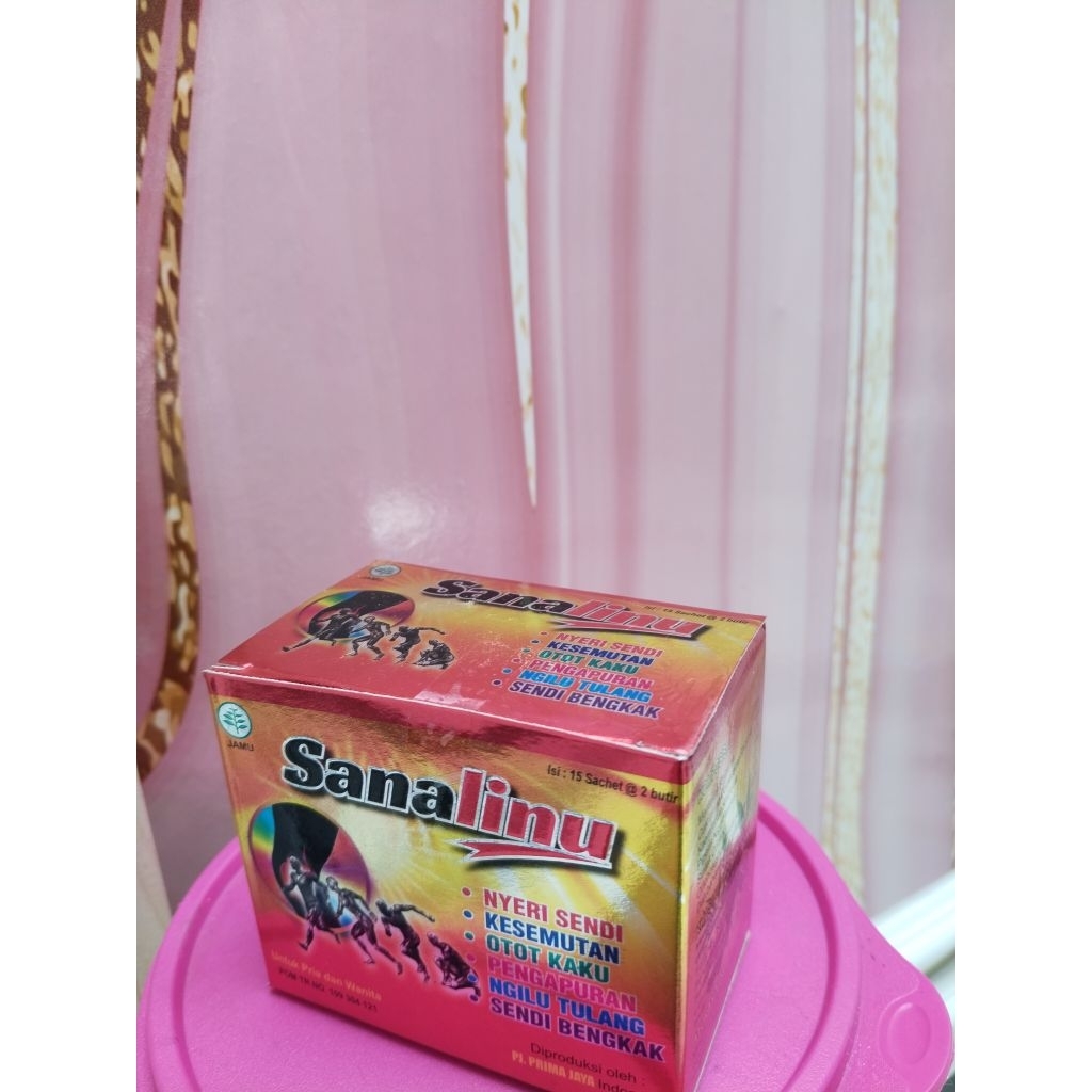 Ramuan mujarab Asam urat pegal linu Sanalinu tablet