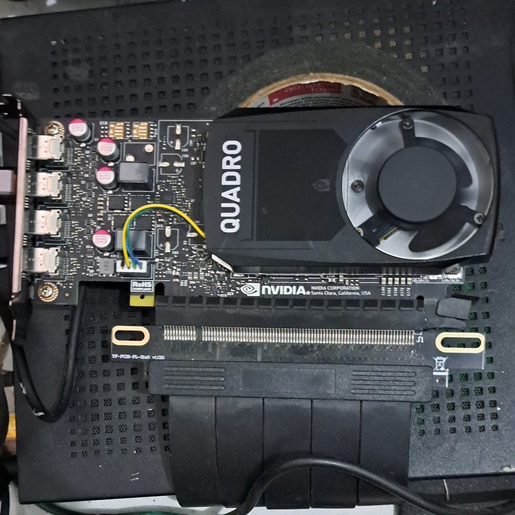 QUADRO P1000 640 SU bukan  512 SU