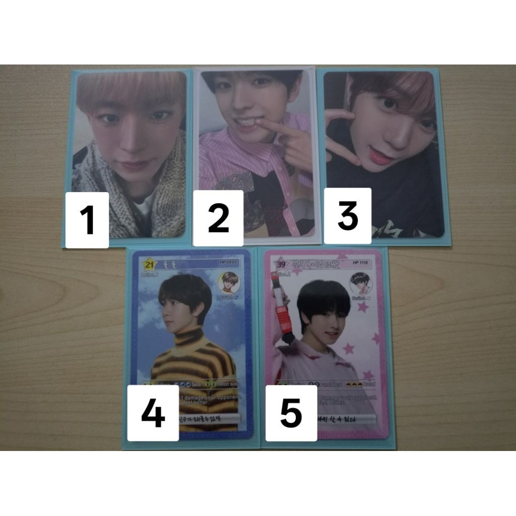 PC NCT Wish Official Sion Riku Yushi Jaehee Ryo Sakuya Baca Deskripsi